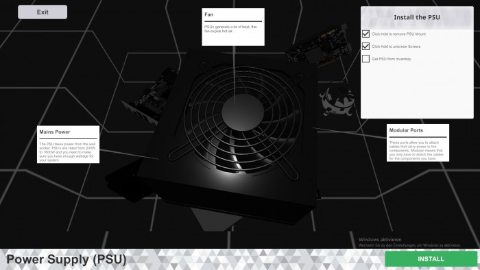 Das Tutorial erklärt Bauteile anschaulich... (Bild: The Irregular Company/Screenshot: Golem.de)